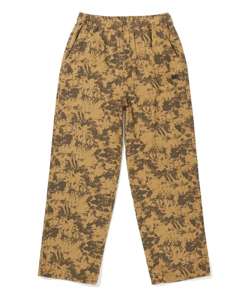 TAG SPREAD BANDING PANTS - YELLOW