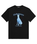 밴웍스(VANNWORKS) Dobermann 오버핏 반팔 티셔츠 (VS0084) 블랙