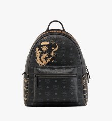 MCM x BAPE 비세토스 스타크 백팩 MMKESVE05BK