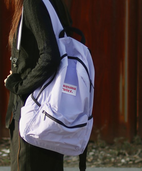 마스마룰즈(MASMARULEZ) Daily backpack _ Purple - 사이즈