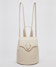 Oval school bag(Sand beige)_OVBAX24005BEE