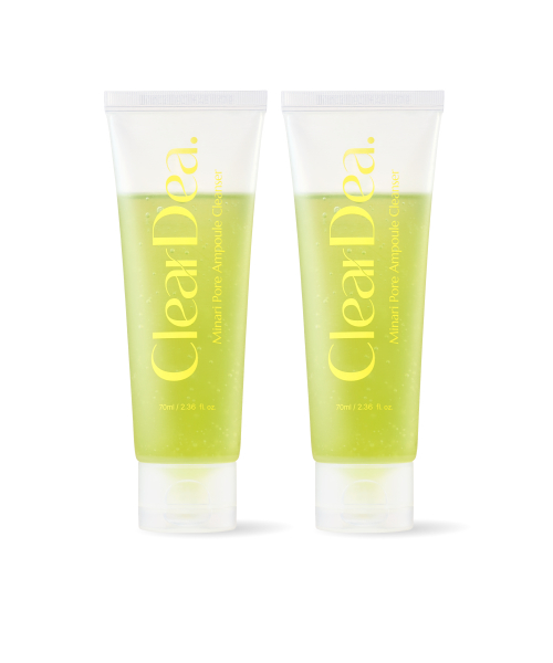 클리어디어(CLEARDEA) 미나리 모공 앰플 클렌저 듀오 (80ml x 2) - 후기 | 무신사