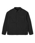 남성 밑단 스트링 간절기 셔켓 (BLACK) (HZ8UJ10-39)