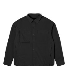 남성 밑단 스트링 간절기 셔켓 (BLACK) (HZ8UJ10-39)