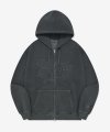 STAR TAIL HOODIE ZIP UP PG BLUE CHARCOAL