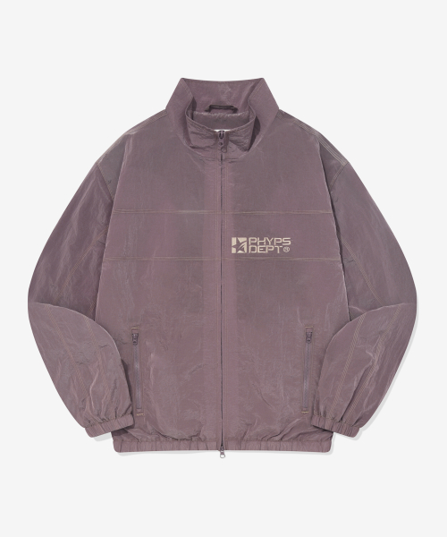Спортивная куртка с цветной строчкой Purple