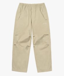 CHINO PARACHUTE PANTS-BEIGE