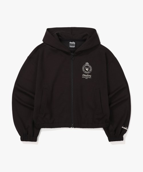 Удобное худи на молнии BLACK