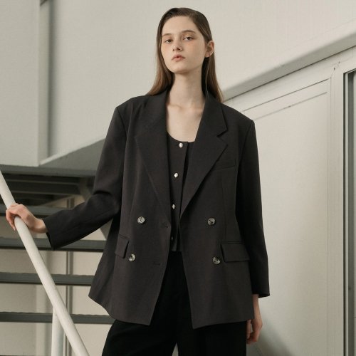 AR_Oversize double button blazer