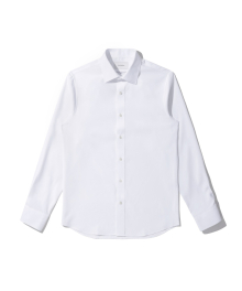 wide collar dress shirt (slim)_CWSAS24001WHX