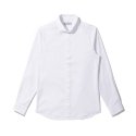 커스텀멜로우(CUSTOMELLOW) basic horizontal collar dress shirt_C9SAM24002WHX