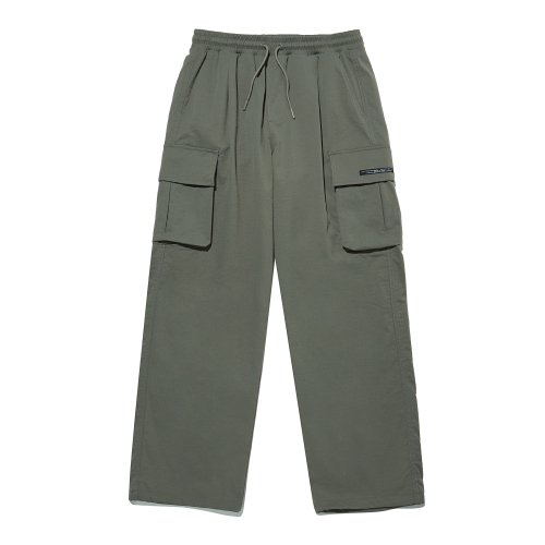 Карго-брюки полуширокие с одной складкой Khaki ITY1PL01AKH