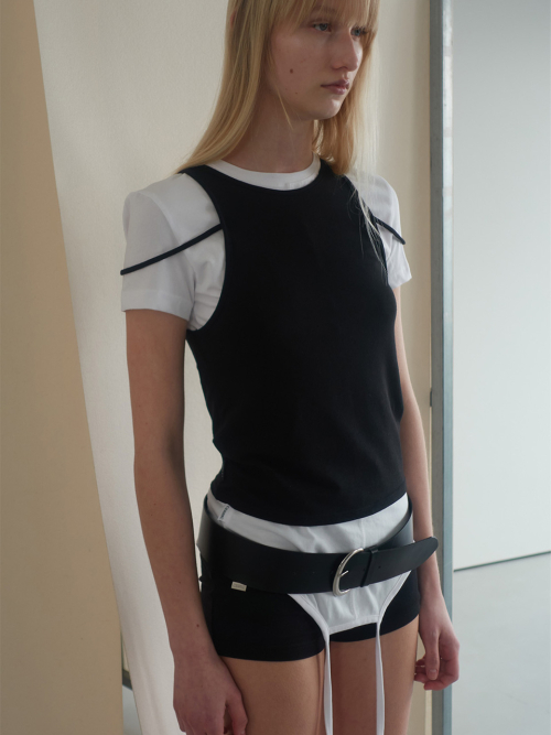 세릭(CERRIC) BOTH SIDE STRING TOP / WHITE - 사이즈 & 후기