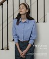 [Woman]클래식 세미 오버 옥스포드 셔츠_Classic Blue