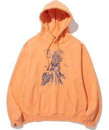 Why The Hate Pullover Hood - Orange