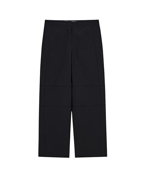 MUSINSA | TYPESERVICE outlet PADDED STITCH PANTS - BLAK