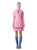 그리디어스(GREEDILOUS) Pink Tweed Single Line 01 Pink Tweed Single Line Jacket