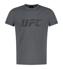 UFC 텐션 빅로고 머슬핏 반팔 티셔츠 얼티밋그레이 U4SSV2106UG