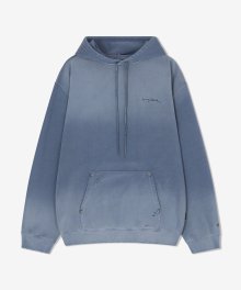 L.C SIGN LOGO RIVET HOODIE PG BLUE