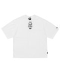Total Logo Embroidered T-Shirt [WHITE]