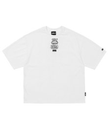 Total Logo Embroidered T-Shirt [WHITE]
