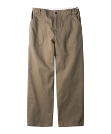 Elastic Fatigue Pants Khaki