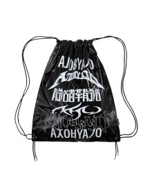 [PBA] Total Logo Metal Drawstring Bag [BLACK]