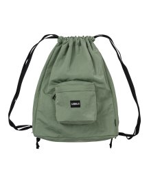 [PBA] Pocket Drawstring Bag [KHAKI]