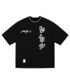 [PBA] Total Logo Nylon T-Shirt [BLACK]