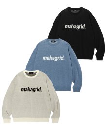 BASIC LOGO KNIT SWEATER_3colors(MG2EFMK620A)