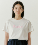 케즈(KEDS) 에센셜 로고 티셔츠(KD2RSG2101FLPK)