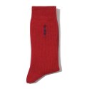커스텀멜로우(CUSTOMELLOW) solid embroidery socks_CALAX24217REX