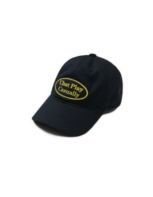 [Mmlg] COLOR BUTTON COTTON CAP (NAVY)