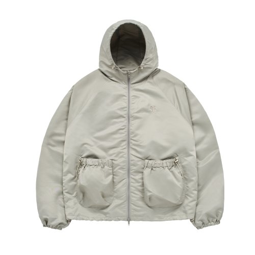 SYMBOL PUCKERING ветровка куртка BEIGE