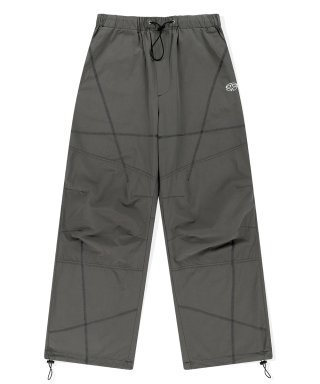 마하그리드(MAHAGRID) COVER STITCH PARACHUTE PANT BLACK(MG2ESMPA11A) 상품 이미지