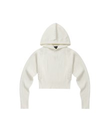 Bolero knit hood - WHITE