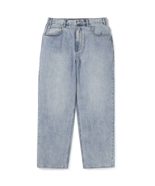 Relaxed Jeans Washed Blue