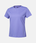 데상트(DESCENTE) 여성 에센셜 반팔 티셔츠 퍼플