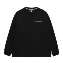 N241UTS901 세미오버핏 컴포터블 티셔츠 CARBON BLACK