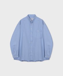 Radical Oxford Big Shirt - Sky Blue