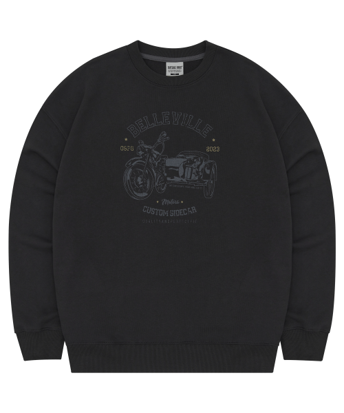 Свитшот Vintage Sidecar — Charcoal