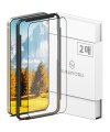 갤럭시 S24 플러스 울트라 2.5Dx 엣지 하이브리드 풀커버  휴대폰 액정 보호 강화유리(2매)