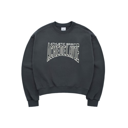 MUSINSA  NASTY FANCY CLUB [NF] Periwinkle Sweatshirt (CHARCOAL)_