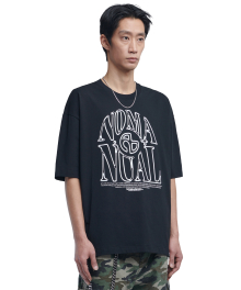 S.N.A T-SHIRT - BLACK