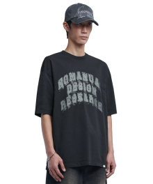 OVERDYED D.A.L T-SHIRT - WASHED BLACK