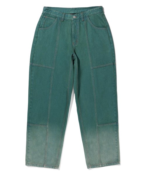 SPRD LINE DYING JEAN - GREEN