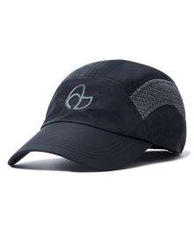 MESH NYLON BALL CAP - BLACK