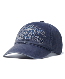 M.S.L BALL CAP - WASHED NAVY