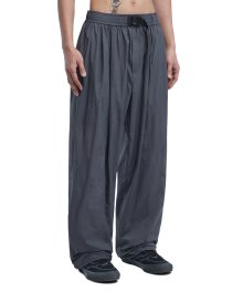 BREEZE BELTED PANTS - CHARCOAL