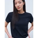 빈폴 레이디스(BEANPOLE LADIES) [Green] 베이직 반소매 티셔츠  네이비 (BF4142N01R)